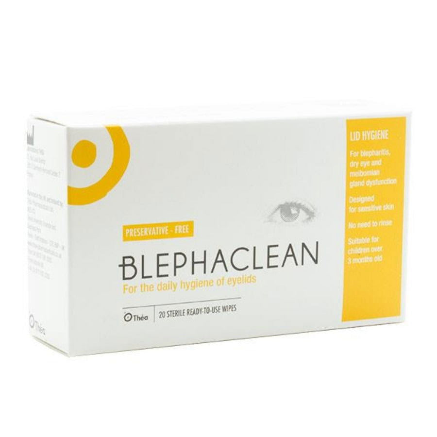 Blephaclean Sterile Pads 20 pack 