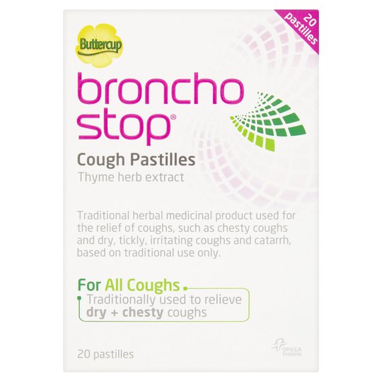 Broncho Stop Cough Pastilles 20 pack 