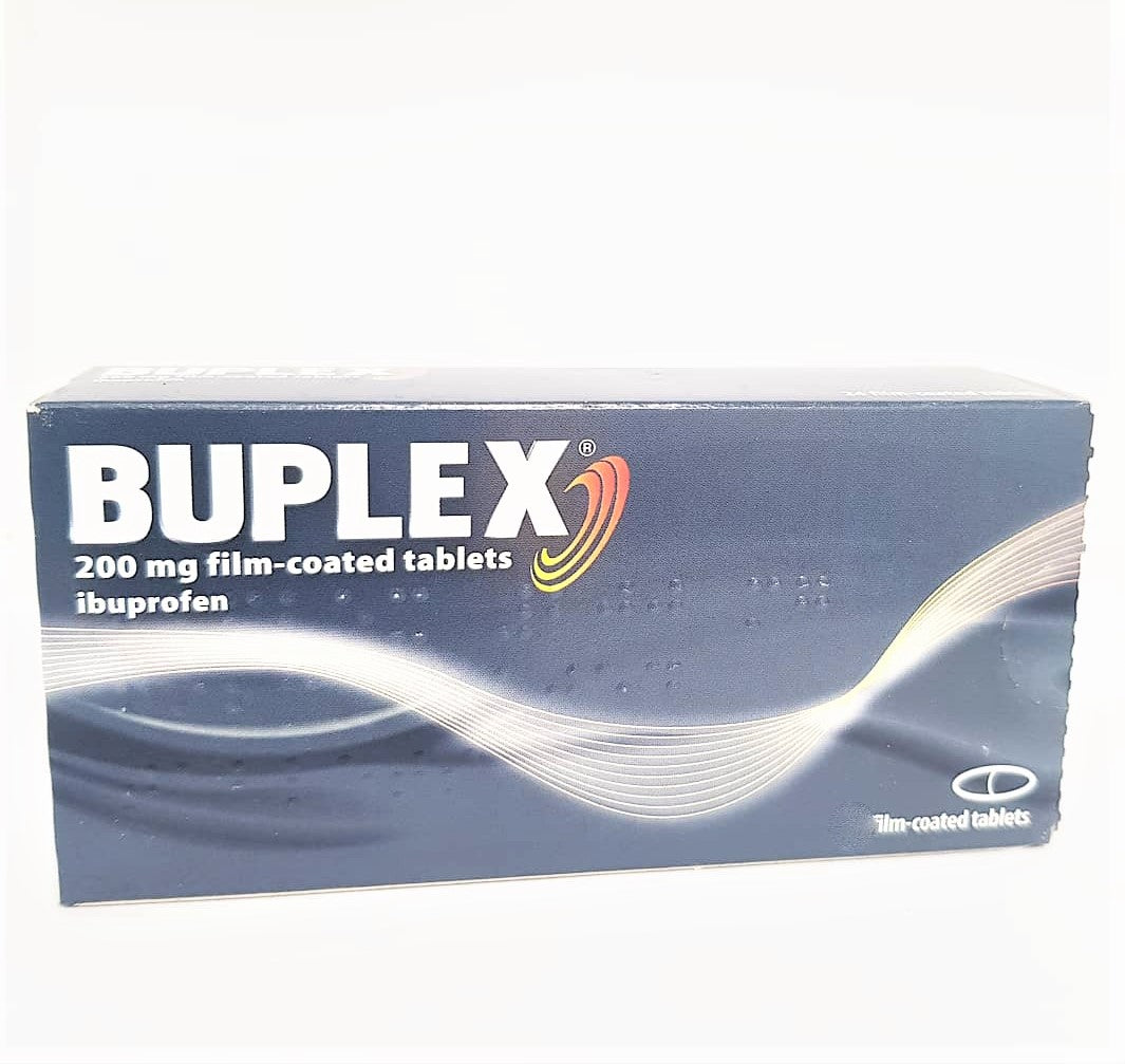 Buplex Ibuprofen 200mg Film Coated Tablets 