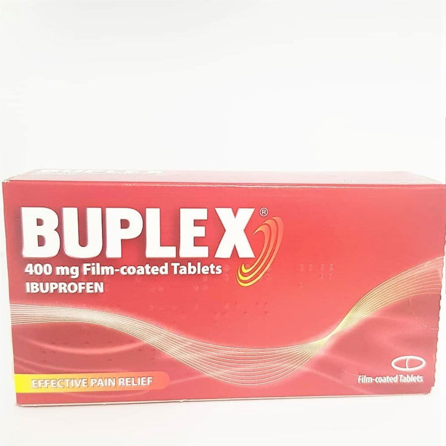 Buplex Ibuprofen 400mg Film Coated Tablets 