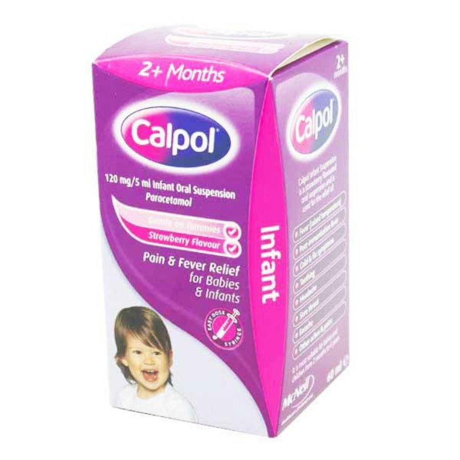 Calpol Infant Original 2m Strawberry 140ml 