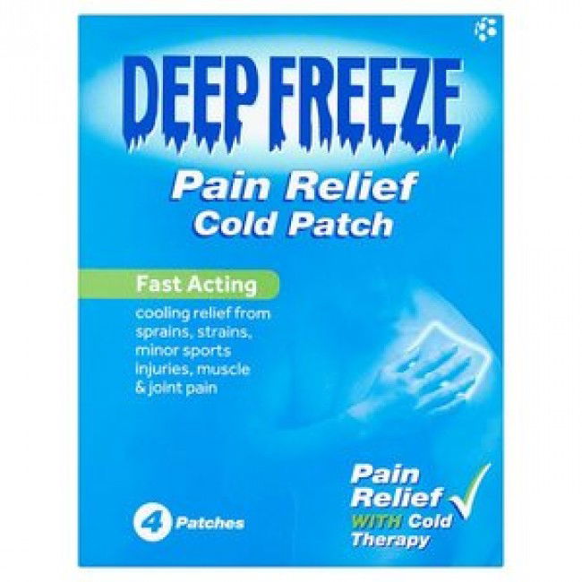 Deep Freeze Pain Relief Cold Patches-4 