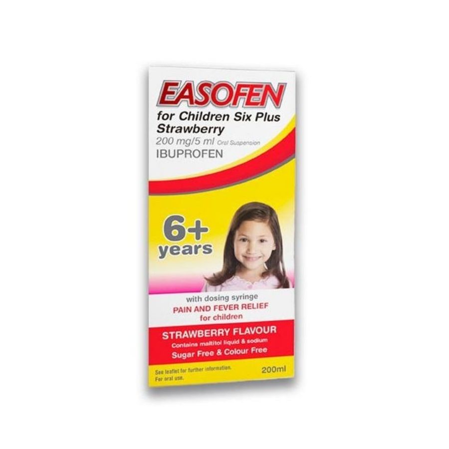 Easofen For Children 6+ Strawberry 