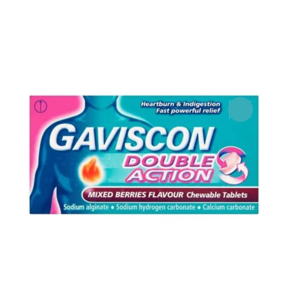 Gaviscon Double Action Chewable Tablets 