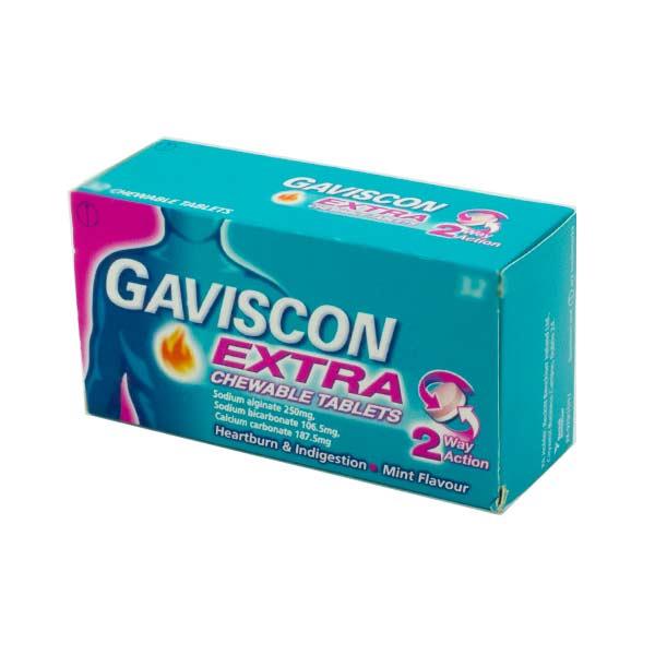 Gaviscon Extra Chewable Tablets