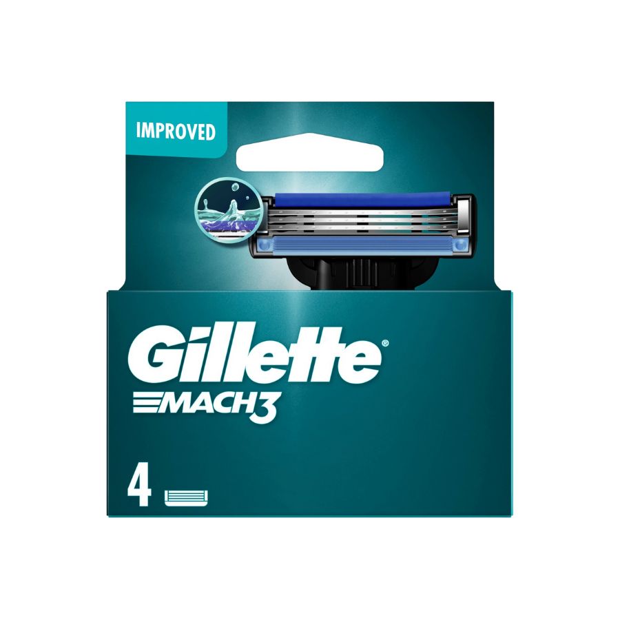 Gillette Mach3 4 Blades 