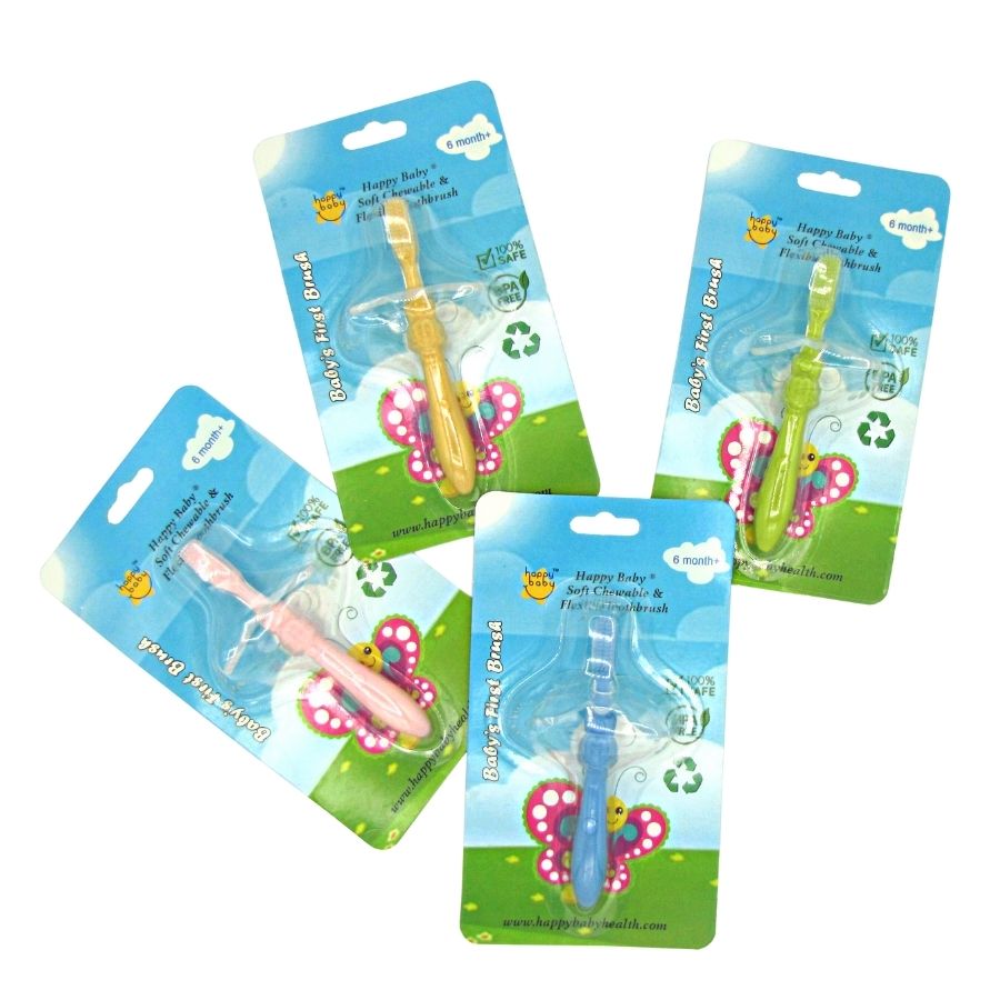 Happy Baby Soft Chewable & Flexible Toothbrush 