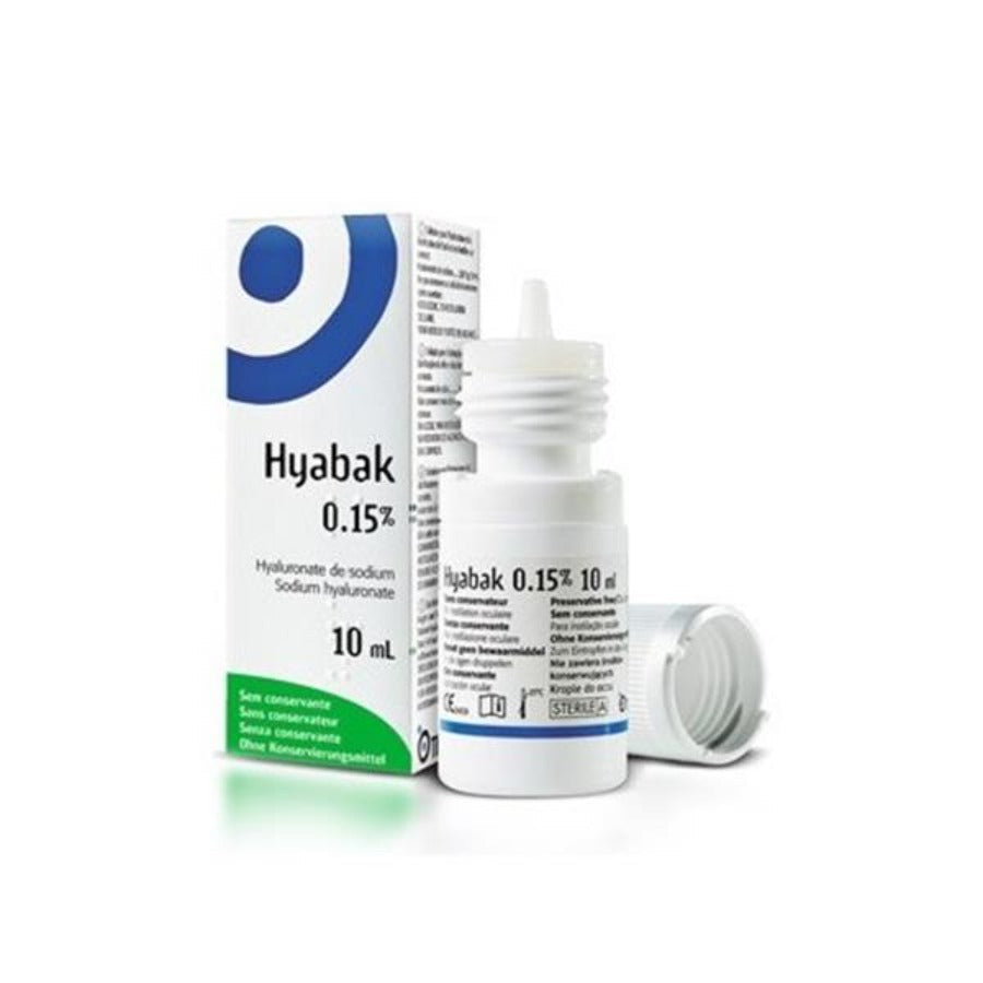 Hyabak 0.15% Eye Drops 10ml 