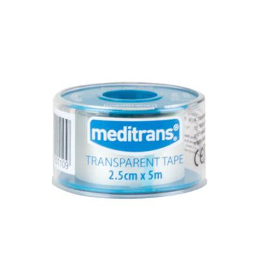 Meditrans Clear Tape 2.5cm x 5m 