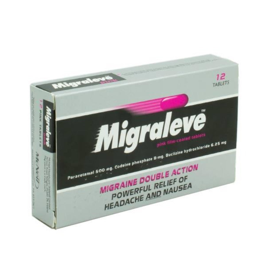 Migraleve Pink Migraine Tablets 12 Pack 