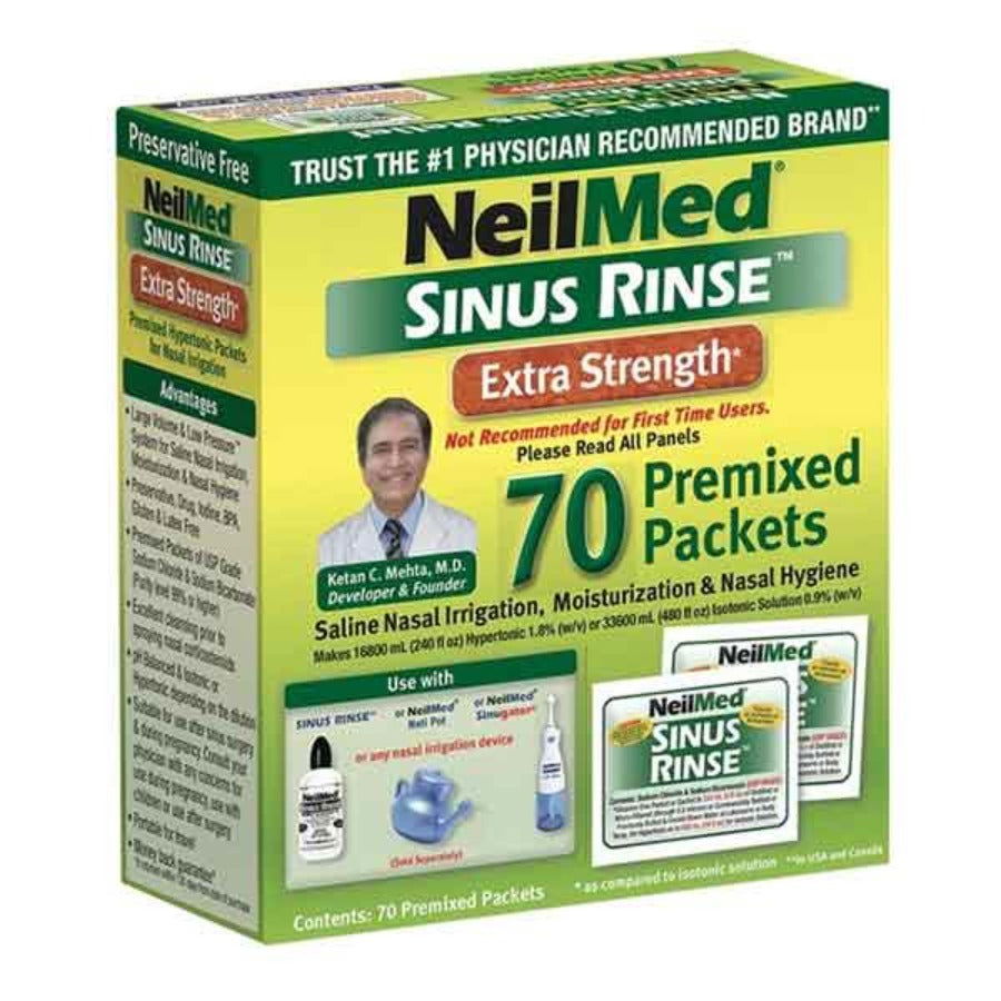 NeilMed Sinus Rinse Extra Strength 