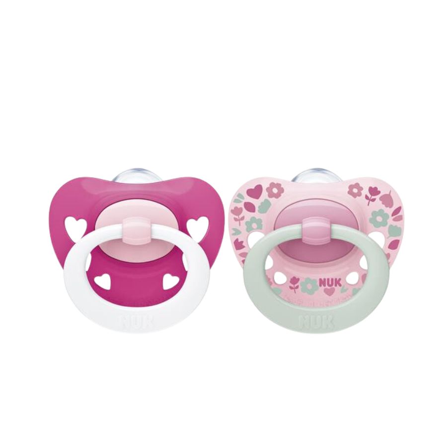 Nuk Signature Orthodontic Silicone Soothers 6-18m 