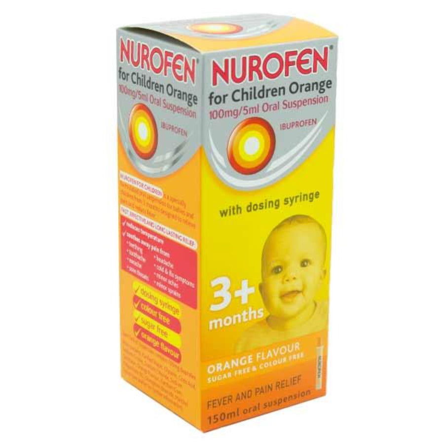 Nurofen For Children 3m Orange 