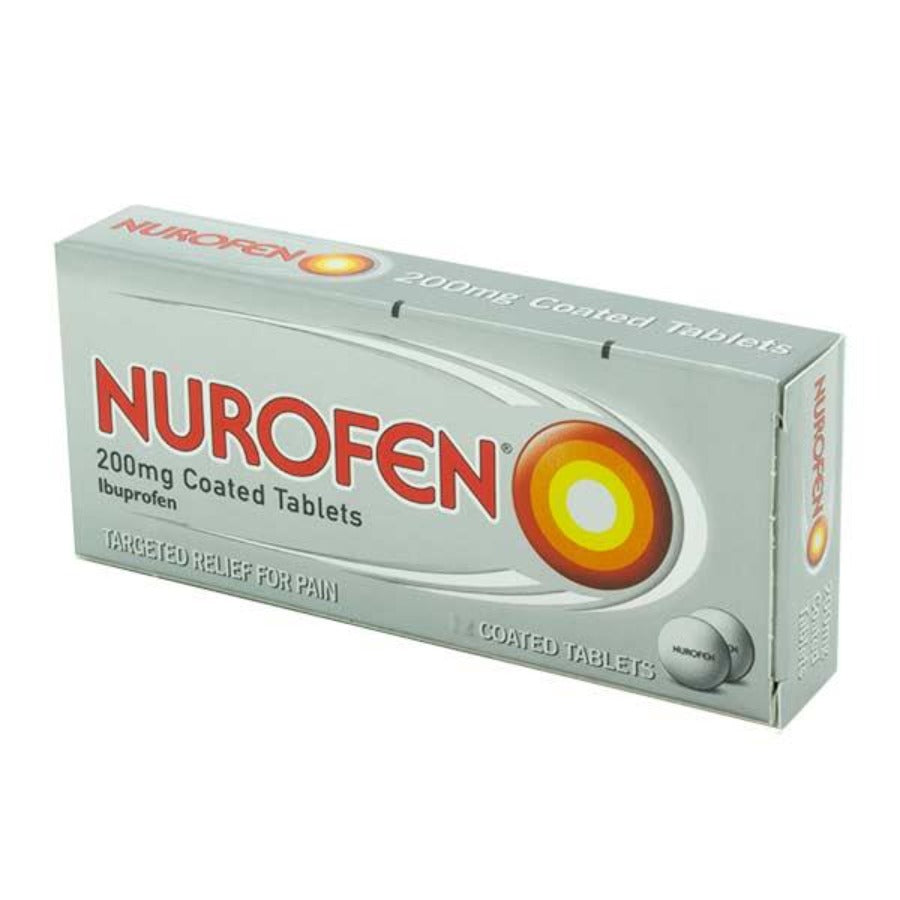 Nurofen Ibuprofen 200mg Coated Tablets 