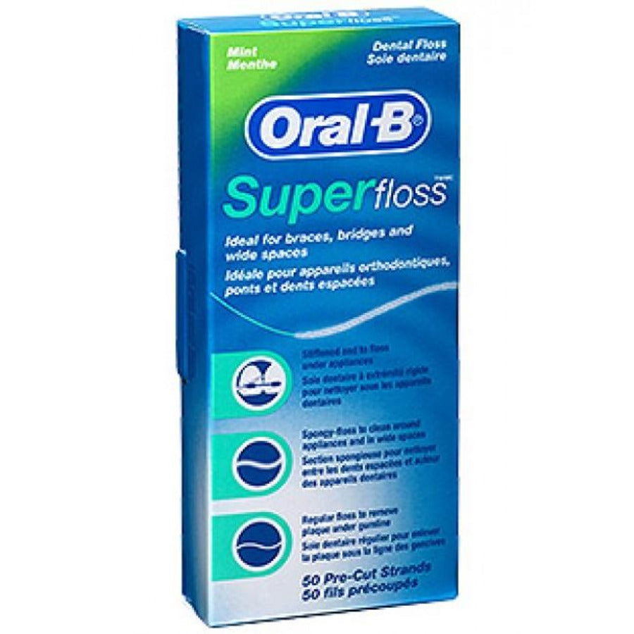 Oral-B Super Floss Strands (50) 