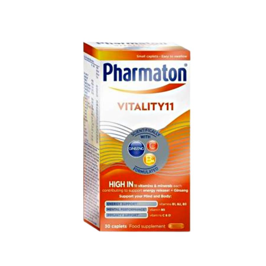 Pharmaton Vitality11 Multivitamin- 30 Caplets 