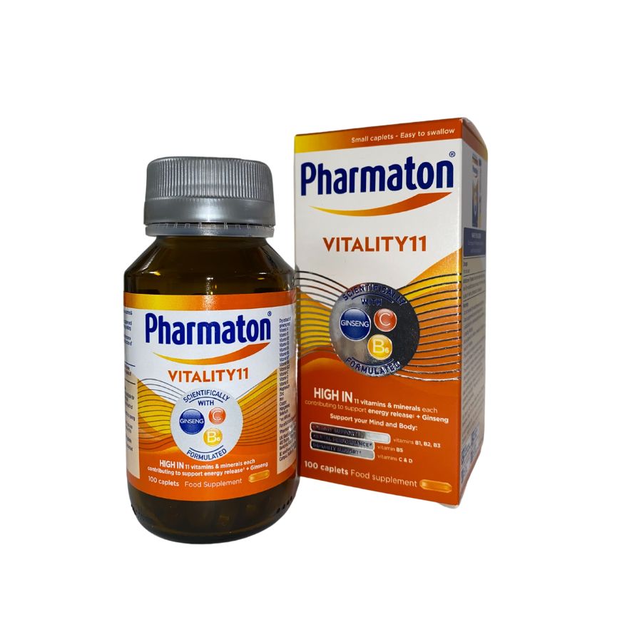 Pharmaton Vitality11 Multivitamin - 100 Caps 