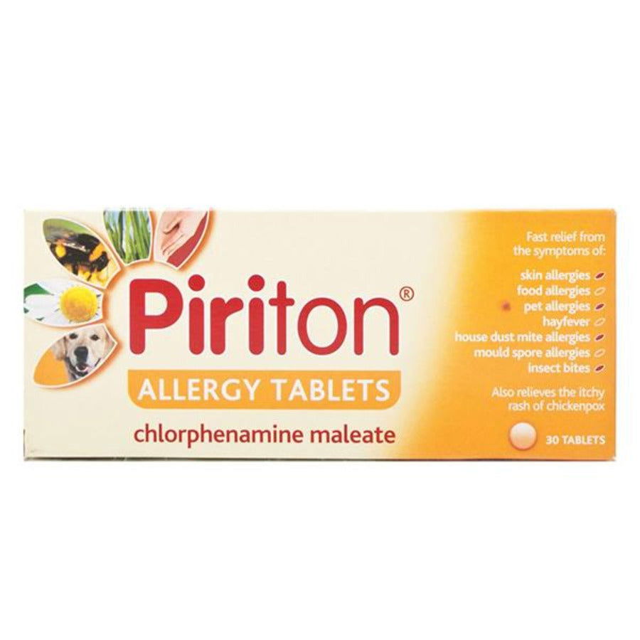 Piriton Tablets 4mg 30 Pack 