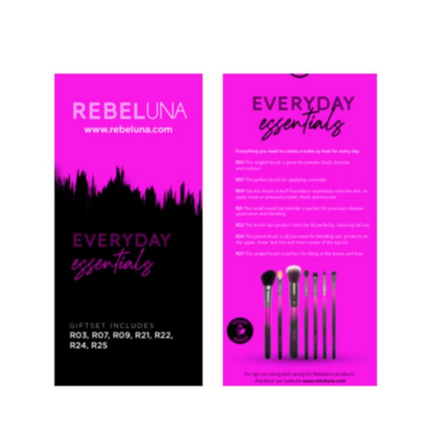 Rebeluna Everyday Essentials Make-Up Brush Set 