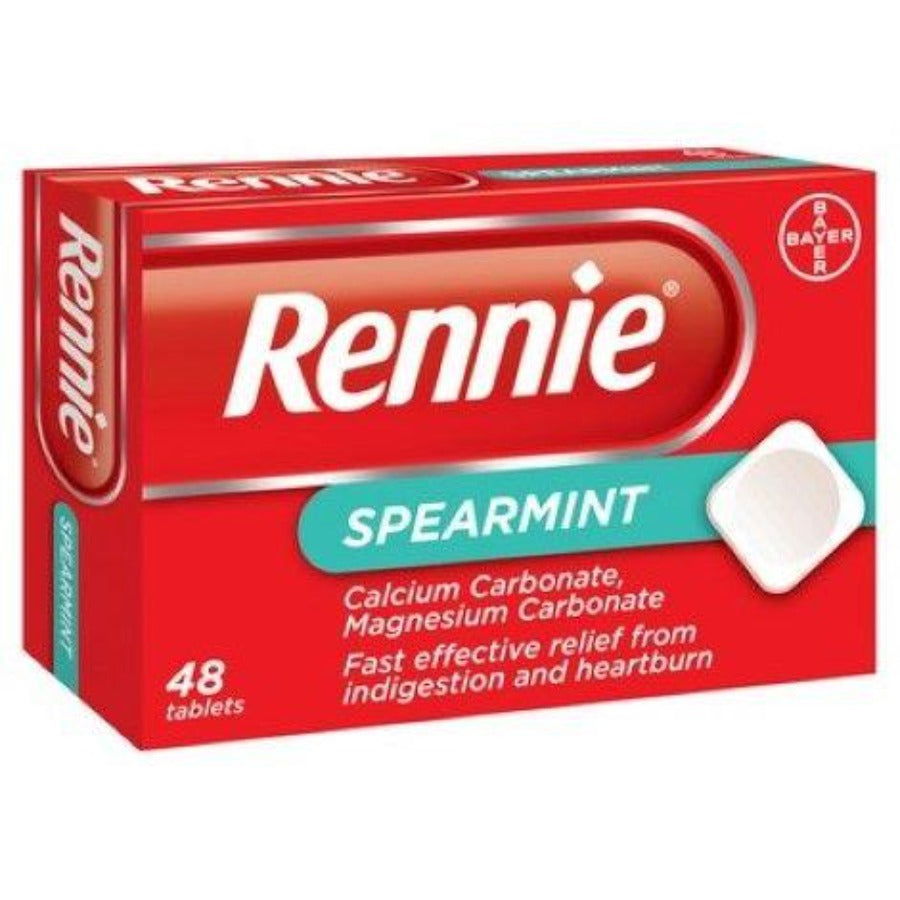 Rennie Heartburn Tablets Spearmint 48 