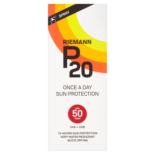 Riemann P20 SPF50 Spray Suncream 100ml 