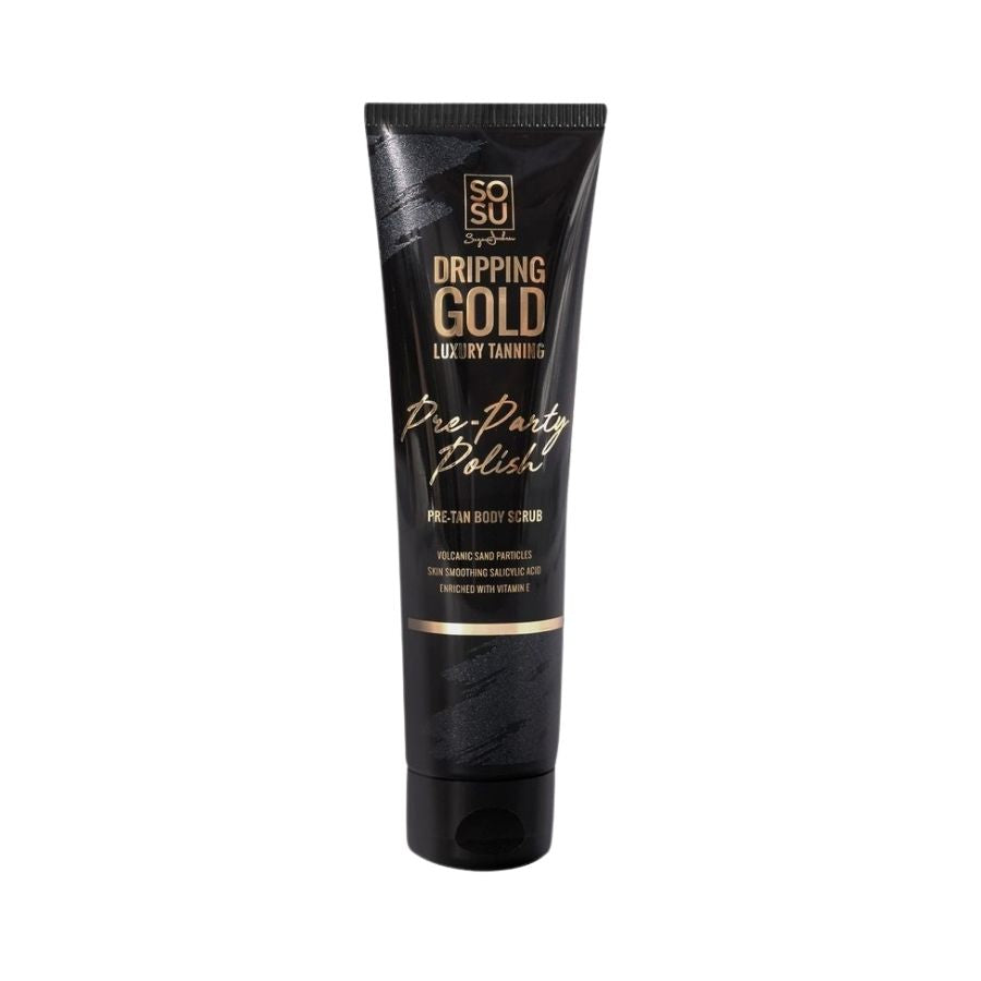 SOSU Dripping Gold Pre-Party Body Scrub 