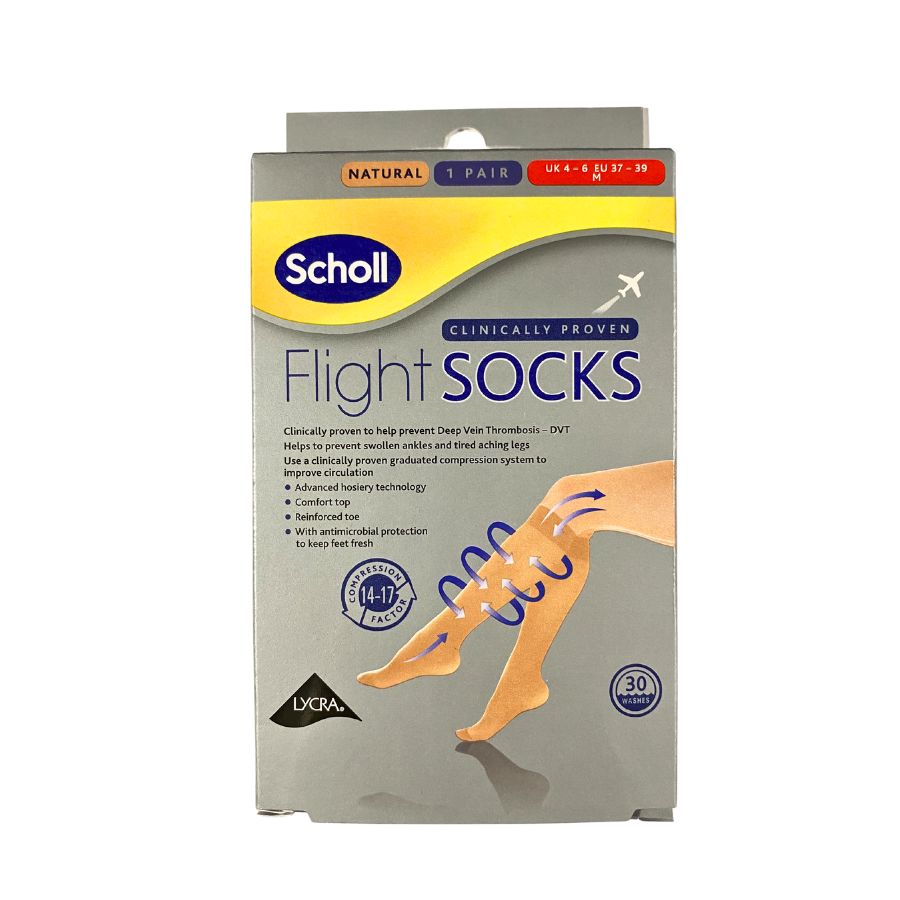 Scholl Clinically Proven Flight Socks 