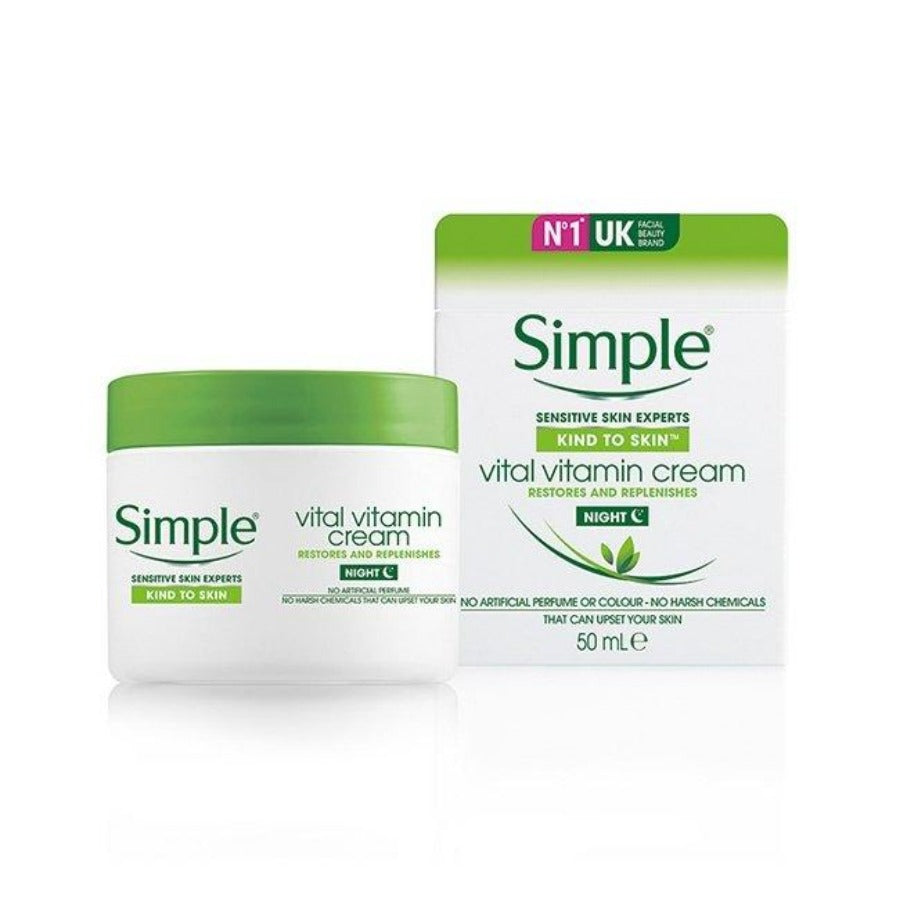 Simple Vital Vitamin Night Cream 