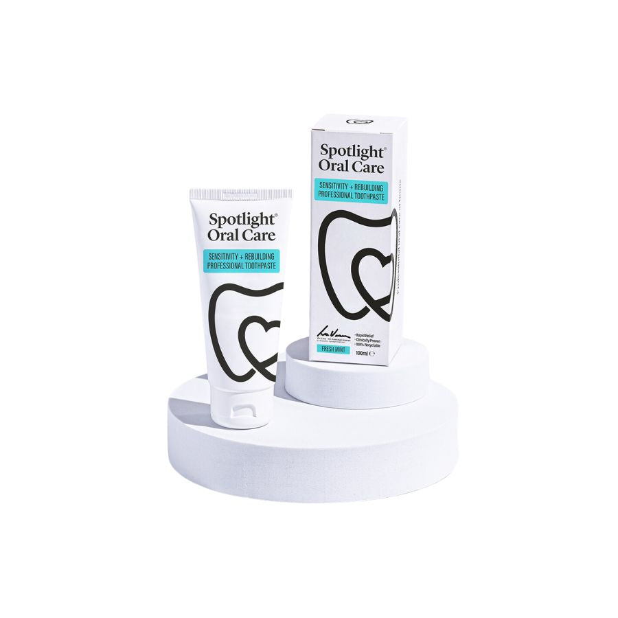 Spotlight Oral Care Sensitive & Rebuilding Toothpaste 