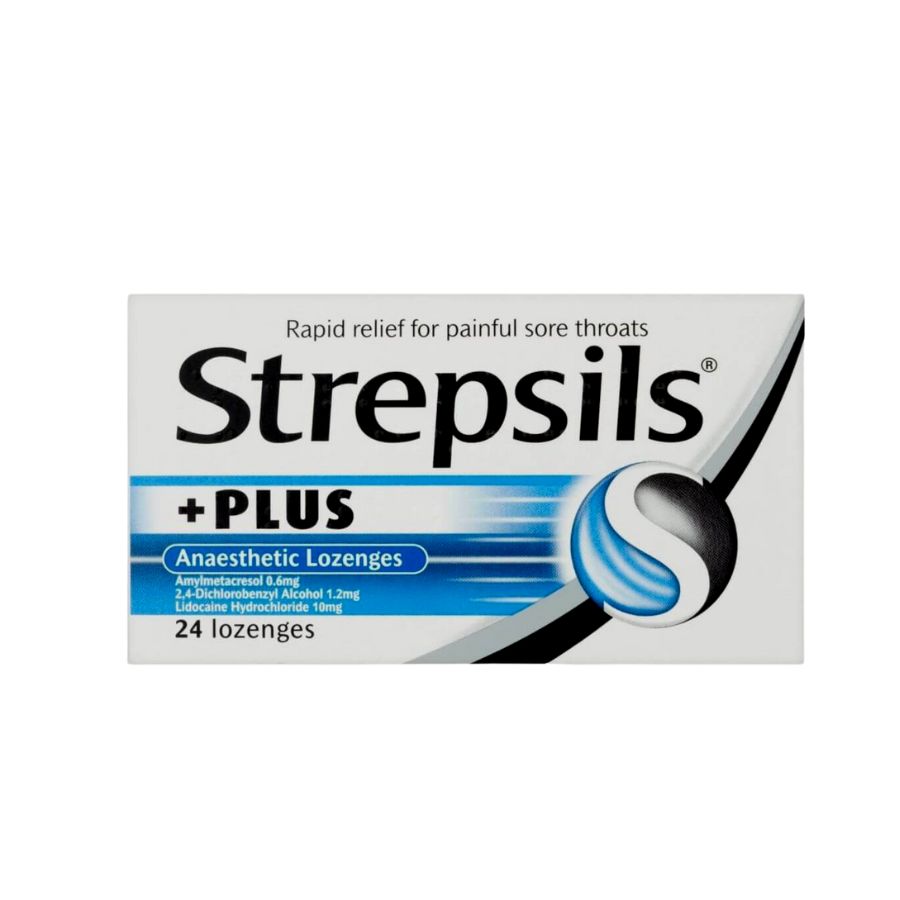 Strepsils Plus Lozenges 24 Pack 