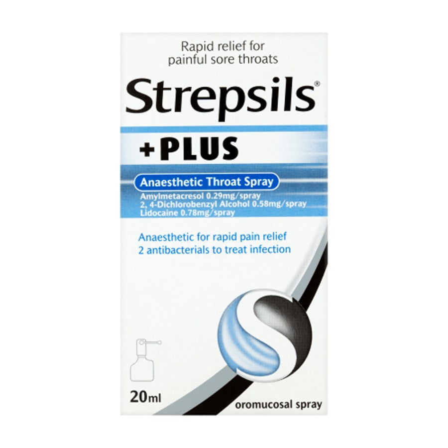 Strepsils Plus Throat Spray 20ml 