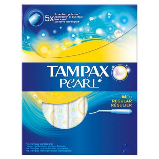 Tampax Pearl Regular Tampons 18 