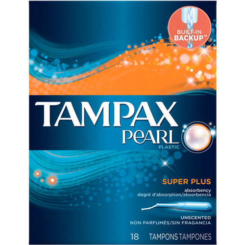 Tampax Pearl Super Tampons 18 