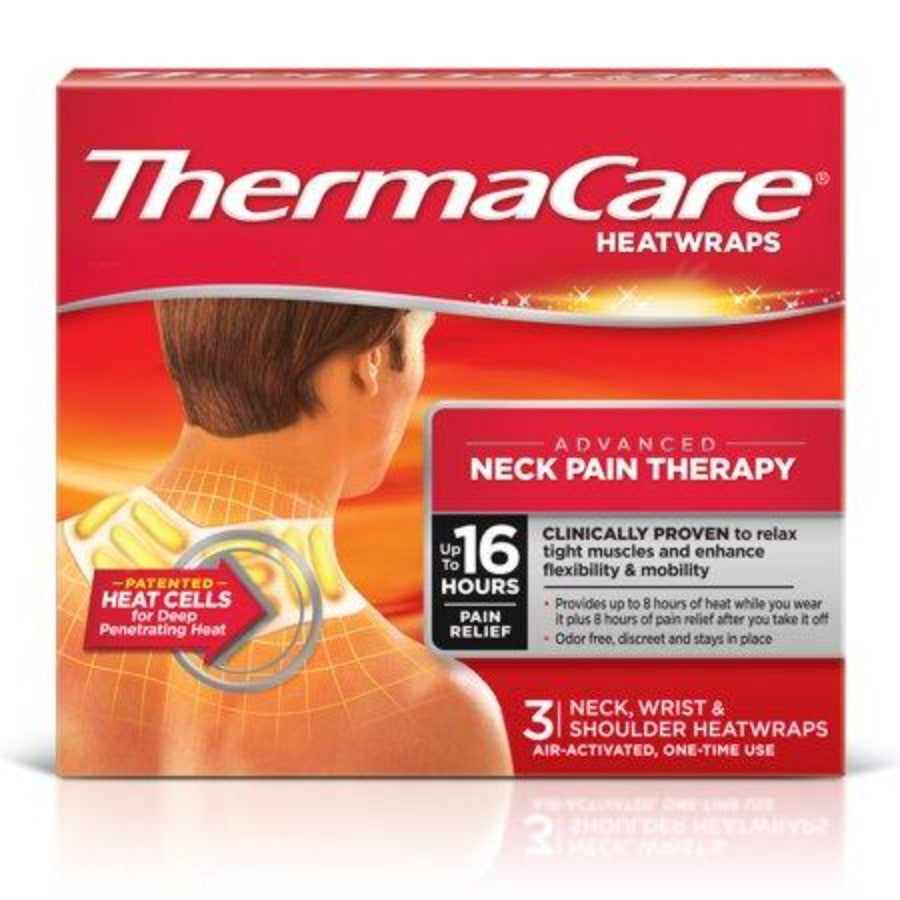 Thermacare Heat Wraps Neck, Wrist & Shoulder 