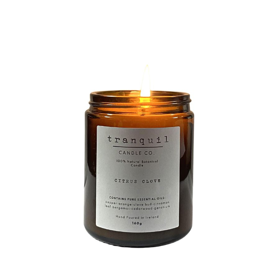 Tranquil Candle Co. Citrus Clove 