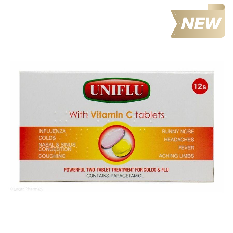 Uniflu With Vitamin C Tablets 