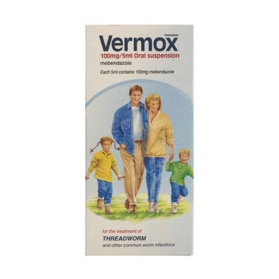 Vermox Oral Suspension 30ml | Discreet Shipping | 